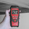 Igrometro di legno nero e rosso di Digital, Pin Moisture Meter For Wood