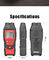 Igrometro di legno nero e rosso di Digital, Pin Moisture Meter For Wood